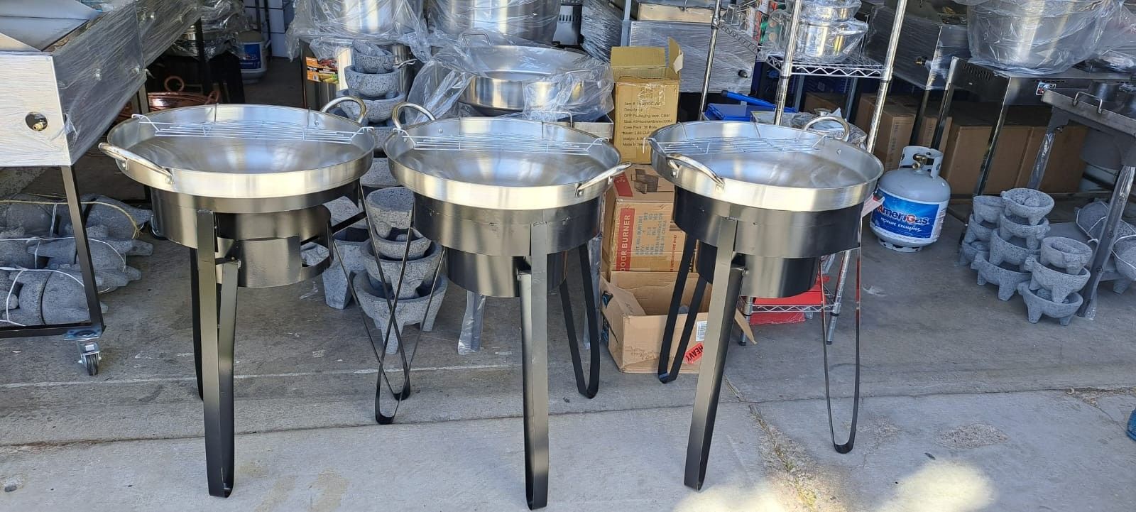 Disco, Base, Quemador Y Escurridor