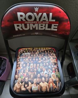 WWE 2019 Royal Rumble Commemorative Ringside Chair