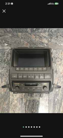 GX470 Navigation System 