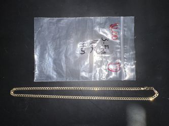 Gold Curb Chain 