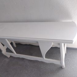 Heavy Duty Entry Way Buffet Table(Solid Wood)