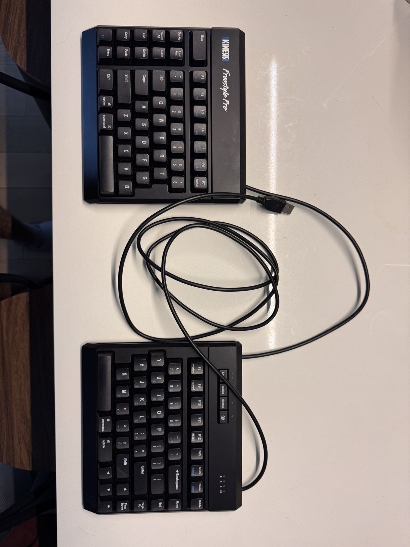 Kinesis Freestyle Pro Cherry MX Red Ergonomic KB900-RDW Keyboard