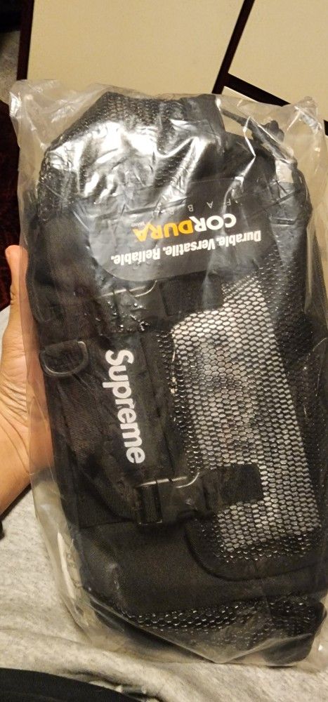 Supreme Ss20 Waist Bag Black Fanny Pack 
