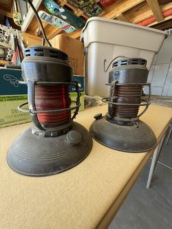 Antique Traffic Lanterns