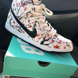 Rare Nike Dunk High Pro SB Cherry Blossom Size 11.5