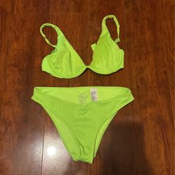 Hollister Neon Bikini Set (XS)