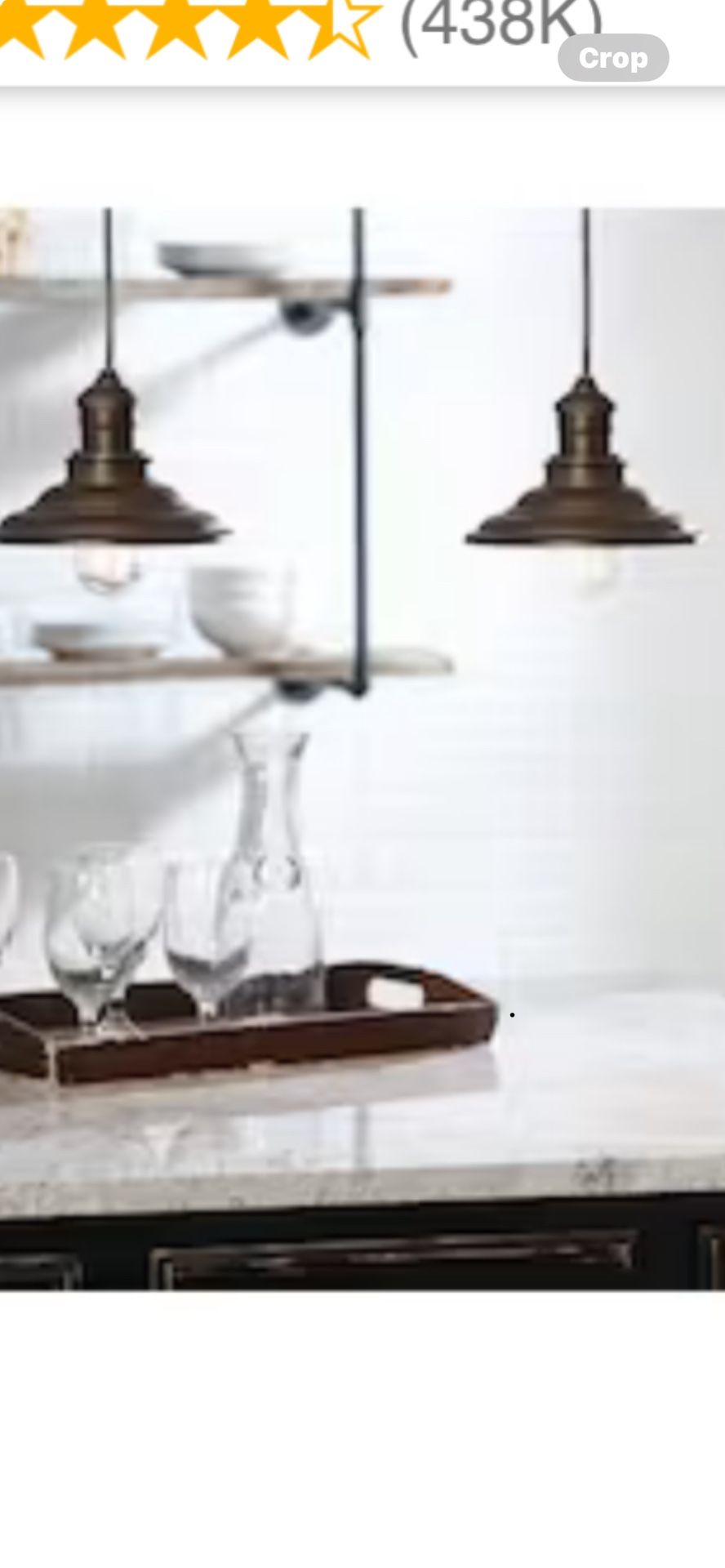 Pair Of Hanging Lights