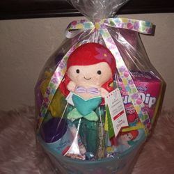 Little Mermaid Easter Basket New