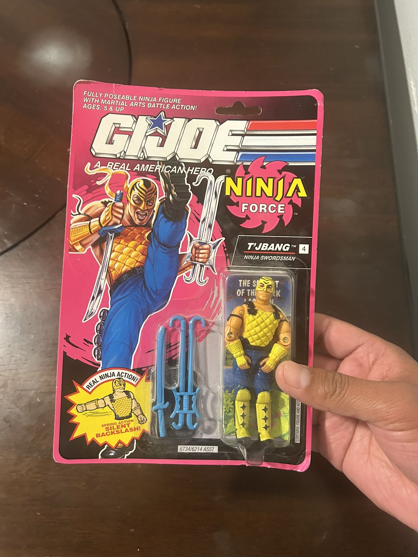 GI Joe Ninja Force 1991 T'jbang 3.75