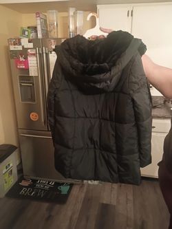 Super Triple Goose Black Winter Parka Size M