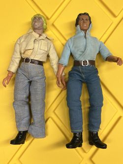 Vintage Mego 8” Bo And Luke Duke Action Figures - Dukes Of Hazzard