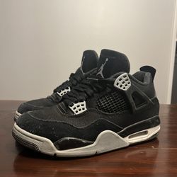 Jordan 4s Black Canvas Size 7