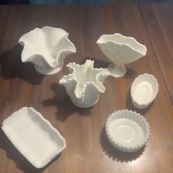 Fenton/ Westmoreland glass bowls 6pcs. 