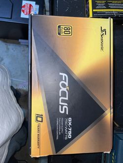 Seasonic 750w Gold 80+ Pc Power Supply