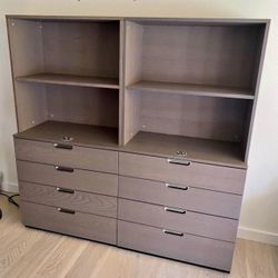 IKEA DRAWERS with SHELVES