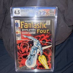Fantastic Four #72 CGC 4.5 Comic