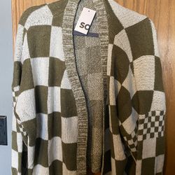 Women’s/Large/Checkered Coverup