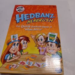 New Hedbanz Headrush Game. New in box. 
$5

