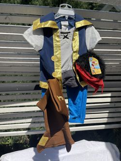 Disney Pirate Jake Toddler Halloween Costume Size 2