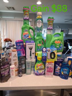 Gain Laundry and Household Product Bundle