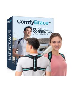 ComfyBrace Adjustable Posture Corrector Back Support Belt