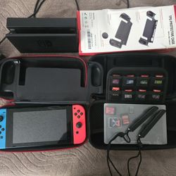 Nintendo Switch With 11 Games 