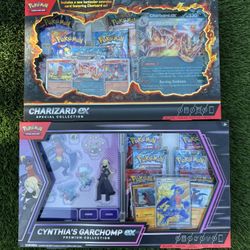 Charizard EX & Cynthia’s Garchomp Bundle 