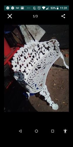 Beautiful Cast iron bench