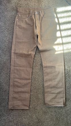 Light brown 501s