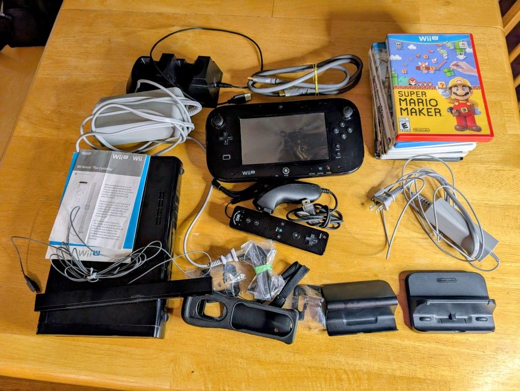 Wii U Bundle With Games, Dock And More