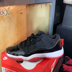 Air Jordan 11 Retro Low "Bred" Big Kids' Shoes
