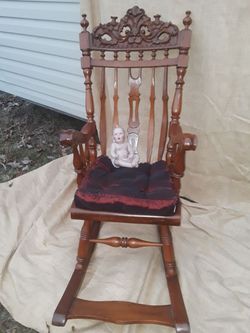 Antique rocker from the 1800s