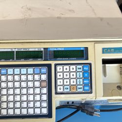 LABEL PRINTER SCALE BRAND CAS
