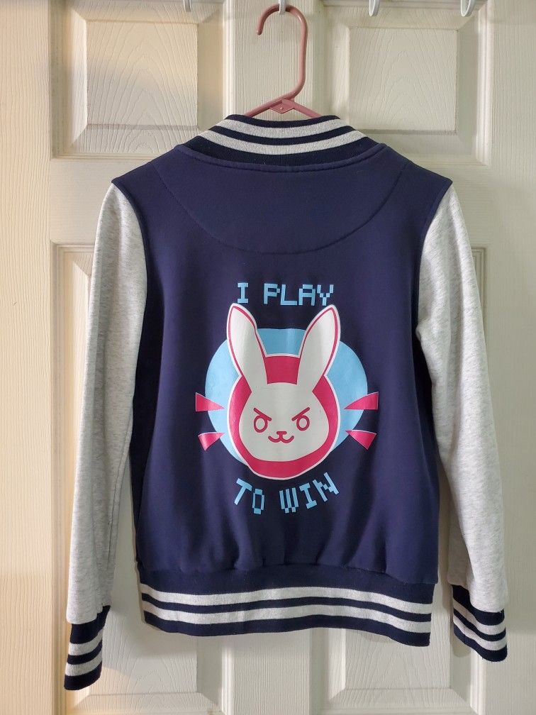 Overwatch DVA Baseball Letterman Jacket