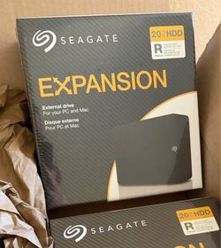 Seagate Expansion 20TB - External Hard Drive