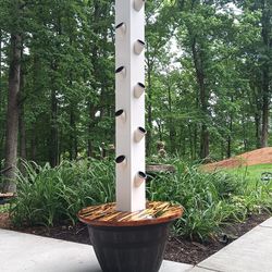 Custom Vertical Aeroponic Tower(3month Supply Of Nutrients) All Supplies Needed