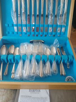 Silver plate silverware
