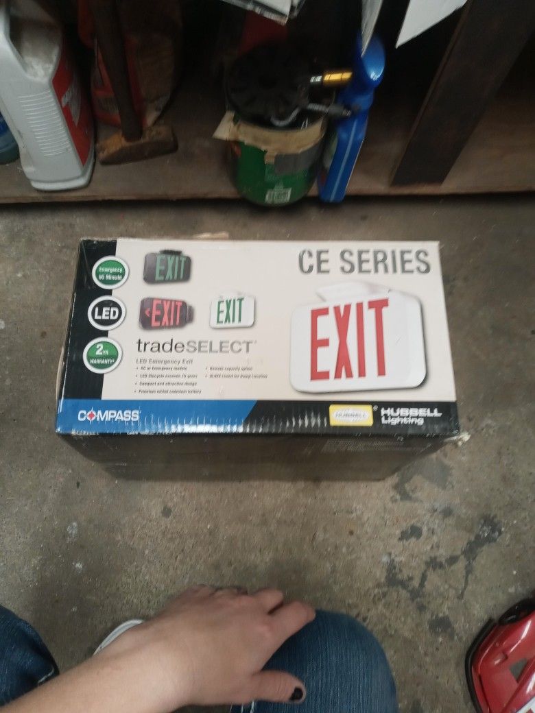 Exit Sign LED Lights