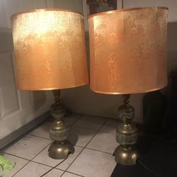Asian Lamps From China 1960’s Cash Only 600 Or Best Offer 