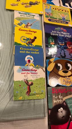 Curious George Children's Book Set of 4