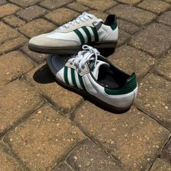 Adidas Samba OG white and green
