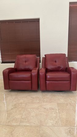 Set of Swivel rocker chair’s