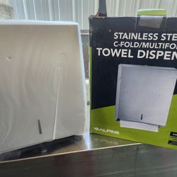 Alpine Stainless Steel C-fold Towel Dispenser