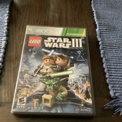 Xbox 360 Lego Star Wars III Game 