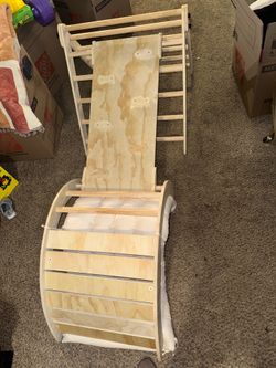 Indoor climbing set