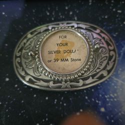 Silver Belt Buckle 