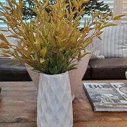 White Vase..