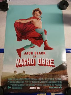 "Nacho Libre" Original One-sheet Movie Poster 27x40 (2006) D/S