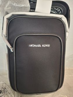 Michael Kors Black Nylon Crossbody Bag Purse