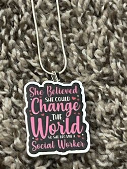 Social Worker Necklace